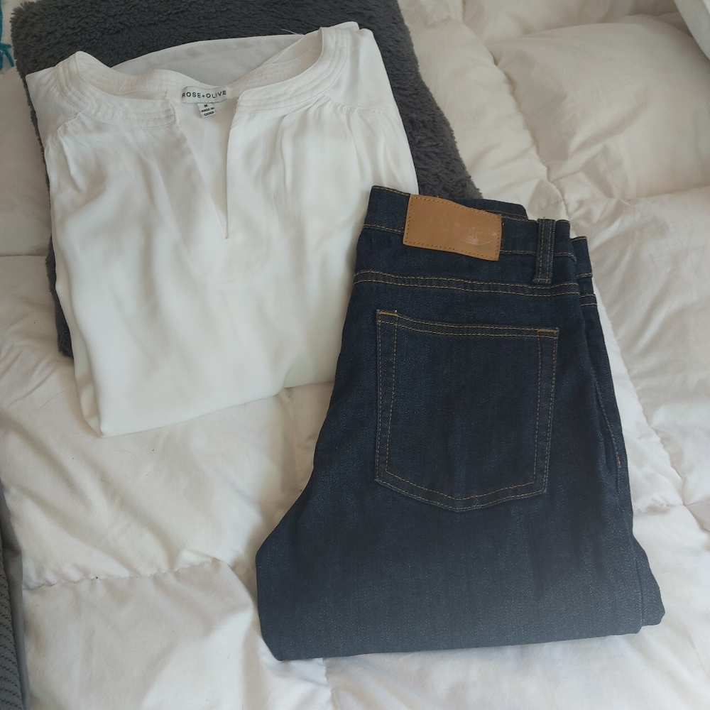Rose and Olive top